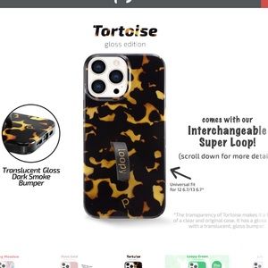 LOOPY IPhone 13 Pro Max phone case in Tortoise